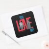 FRIENDS™ You Love Me Quote Square Sticker