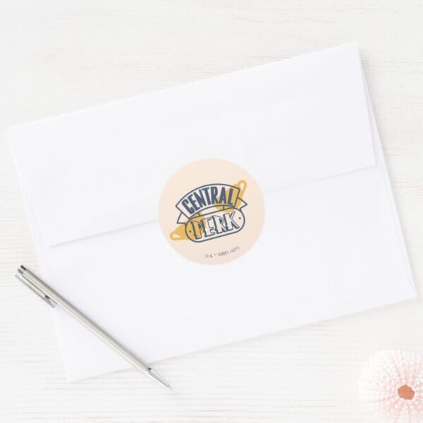 FRIENDS™___Central_Perk_Classic_Round_Sticker_3 FRIENDS™ Central Perk Classic Round Sticker
