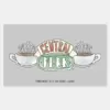 FRIENDS™ Central Perk Watercolor Logo Rectangular Sticker