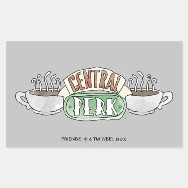 FRIENDS™___Central_Perk_Watercolor_Logo_Rectangular_Sticker_1 FRIENDS™ Central Perk Watercolor Logo Rectangular Sticker