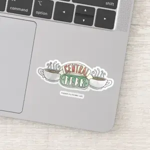 FRIENDS™ Central Perk Watercolor Logo Sticker