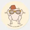 FRIENDS™___Friendsgiving_Classic_Round_Sticker_1 FRIENDS™ Friendsgiving Classic Round Sticker