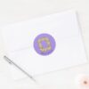 FRIENDS™ Peephole Frame Classic Round Sticker