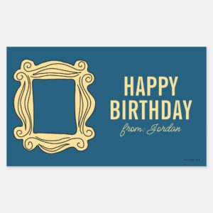 FRIENDS™ Peephole Frame Birthday Gift Tag