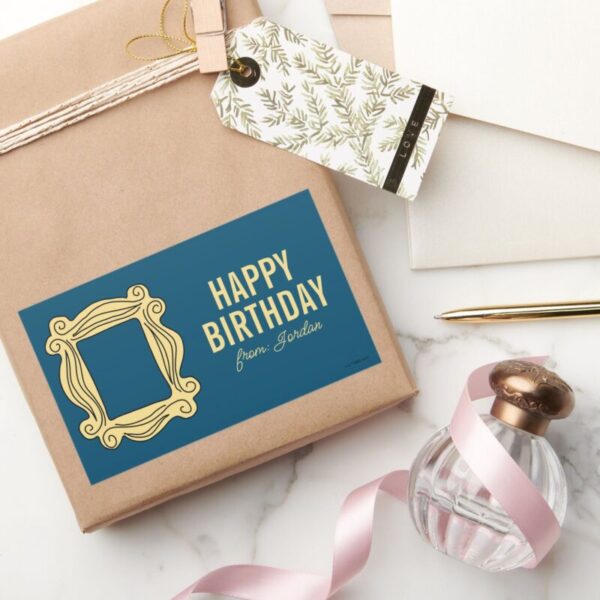 FRIENDS™___Peephole_Frame___Birthday_Gift_Tag_5 FRIENDS™ Peephole Frame Birthday Gift Tag