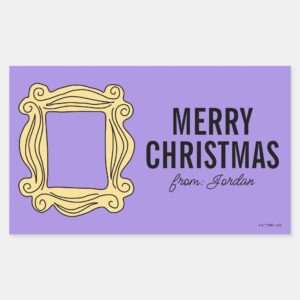 FRIENDS™ Peephole Frame Christmas Gift Tag