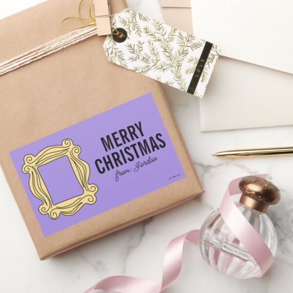 FRIENDS™___Peephole_Frame___Christmas_Gift_Tag_5 FRIENDS™ Peephole Frame Christmas Gift Tag