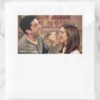 FRIENDS™ Ross Does Rachels Makeup Rectangular Sticker