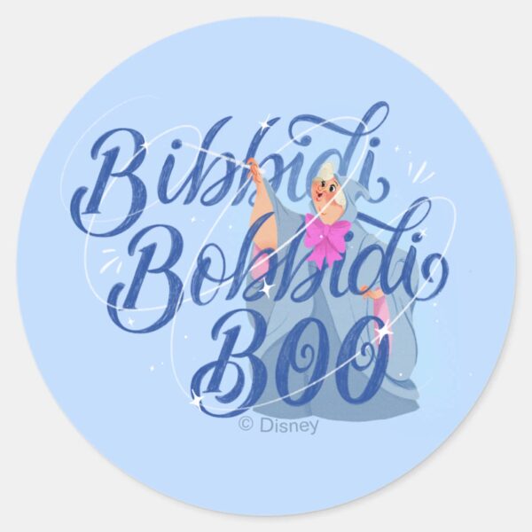 Fairy_Godmother_-_Bibbidi_Bobbidi_Boo_Classic_Round_Sticker_1 Fairy Godmother Bibbidi Bobbidi Boo Classic Round Sticker