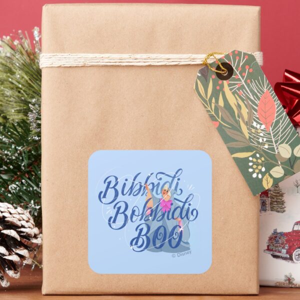 Fairy_Godmother_-_Bibbidi_Bobbidi_Boo_Square_Sticker_5 Fairy Godmother Bibbidi Bobbidi Boo Square Sticker