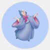 Fairy_Godmother_Classic_Round_Sticker_1 Fairy Godmother Classic Round Sticker