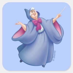 Fairy_Godmother_Square_Sticker_1 Fairy Godmother Square Sticker