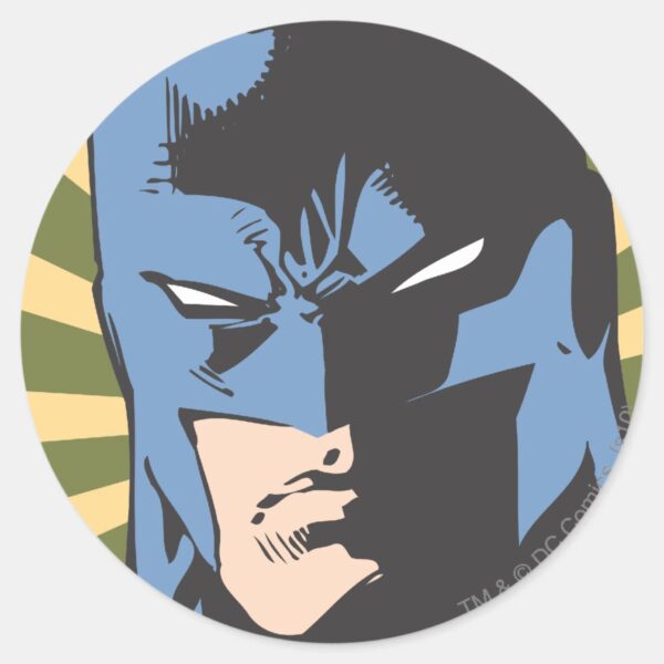 Fight_Crime_-_Keep_Peace_-_Batman_Classic_Round_Sticker_1 Fight Crime Keep Peace Batman Classic Round Sticker