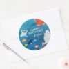 Finding Dory Birthday Classic Round Sticker