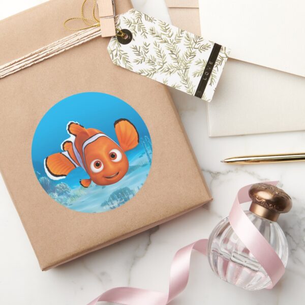 Finding_Dory_Nemo_Classic_Round_Sticker_5 Finding Dory Nemo Classic Round Sticker