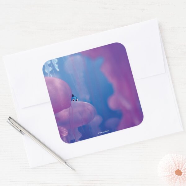 Finding_Dory___Hide_and_Seek_-_Jellyfish_Square_Sticker_3 Finding Dory Hide And Seek Jellyfish Square Sticker