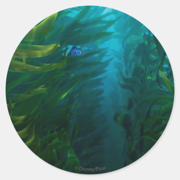 Finding_Dory___Hide_and_Seek_-_Sea_Kelp_Classic_Round_Sticker_1 Finding Dory Hide And Seek Sea Kelp Classic Round Sticker