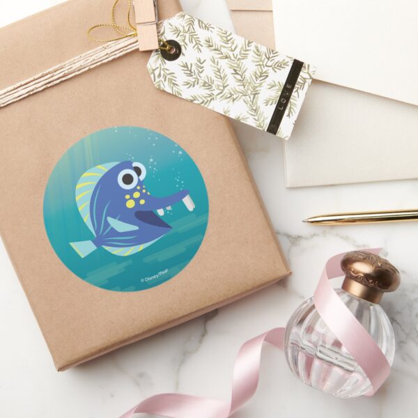 Finding_Dory___Kathy_Classic_Round_Sticker_5 Finding Dory Kathy Classic Round Sticker