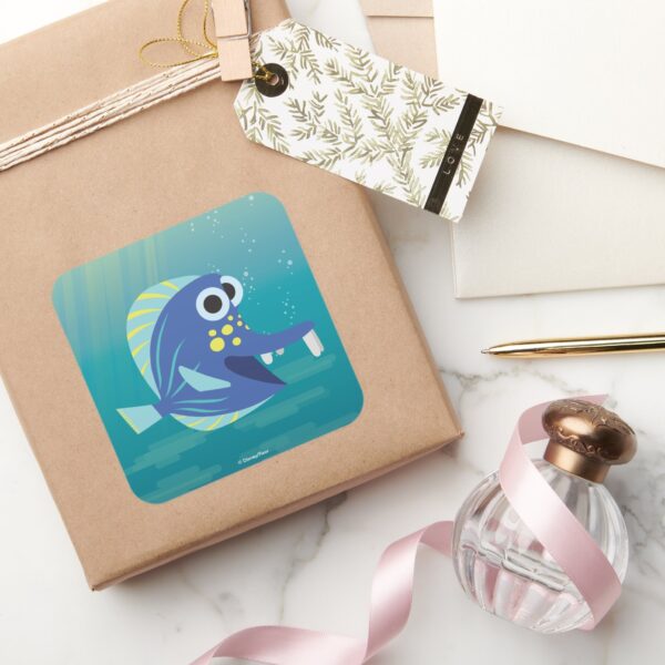 Finding_Dory___Kathy_Square_Sticker_5 Finding Dory Kathy Square Sticker