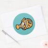 Finding_Dory___Marlin_Cartoon_Classic_Round_Sticker_3 Finding Dory Marlin Cartoon Classic Round Sticker