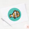 Finding_Dory___Nemo_Cartoon_Classic_Round_Sticker_3 Finding Dory Nemo Cartoon Classic Round Sticker