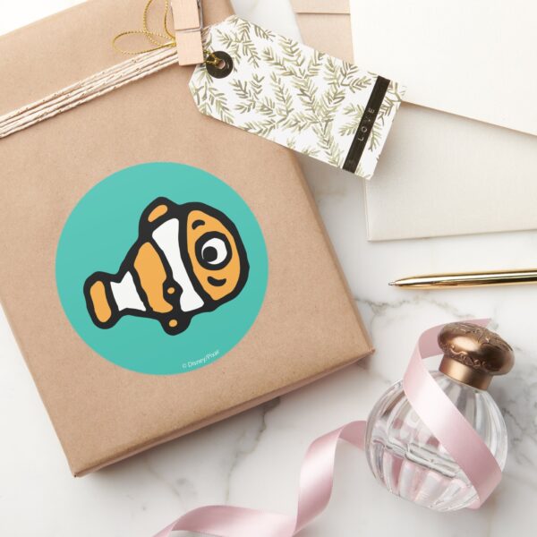 Finding_Dory___Nemo_Cartoon_Classic_Round_Sticker_5 Finding Dory Nemo Cartoon Classic Round Sticker