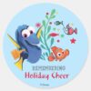 Finding_Dory___Remembering_Holiday_Cheer_Classic_Round_Sticker_1 Finding Dory Remembering Holiday Cheer Classic Round Sticker