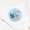 Finding_Dory___Remembering_Holiday_Cheer_Classic_Round_Sticker_3 Finding Dory Remembering Holiday Cheer Classic Round Sticker