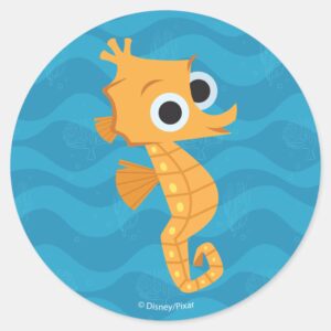 Finding Dory Sheldon Classic Round Sticker