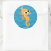 Finding_Dory___Sheldon_Classic_Round_Sticker_4 Finding Dory Sheldon Classic Round Sticker