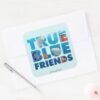 Finding_Dory___True_Blue_Friends_Square_Sticker_3 Finding Dory True Blue Friends Square Sticker
