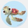 Finding_Nemo___Squirt_Floating_Classic_Round_Sticker_1 Finding Nemo Squirt Floating Classic Round Sticker