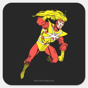 Firestorm Soaring Square Sticker