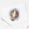 Flash_-_Twisted_Innocence_Symbol_Classic_Round_Sticker_3 Flash Twisted Innocence Symbol Classic Round Sticker