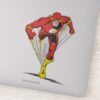 Flash Runs Forward Sticker
