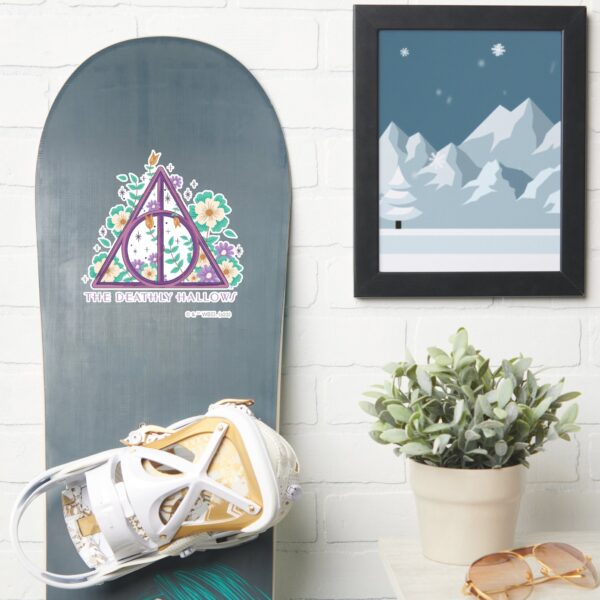 Floral_Deathly_Hallows_Graphic_Sticker_7 Floral Deathly Hallows Graphic Sticker