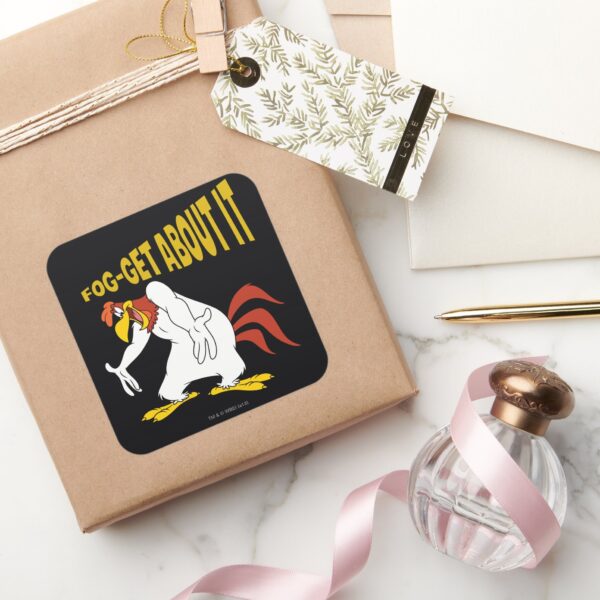 Fog Get About It Square Sticker