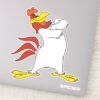 Foghorn_Leghorn_Arms_Crossed_Sticker_1 Foghorn Leghorn Arms Crossed Sticker