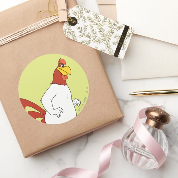 Foghorn_Leghorn_Classic_Round_Sticker_5 Foghorn Leghorn Classic Round Sticker