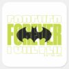 Forever_Batman_Typography_Symbol_Graphic_Square_Sticker_1 Forever Batman Typography Symbol Graphic Square Sticker