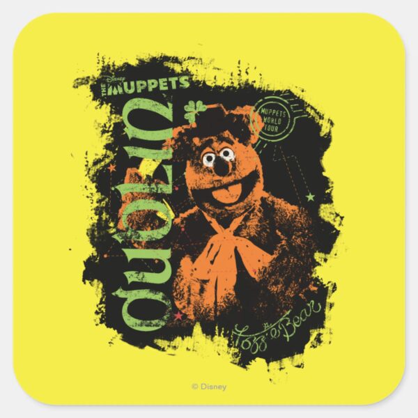 Fozzie_Bear_-_Dublin_Square_Sticker_1 Fozzie Bear Dublin Square Sticker