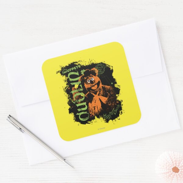 Fozzie_Bear_-_Dublin_Square_Sticker_3 Fozzie Bear Dublin Square Sticker