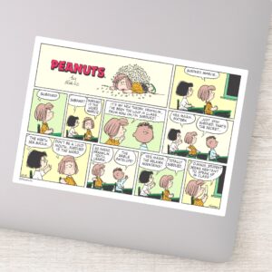 Franklin Peppermint Patty Marcie Math Class Sticker