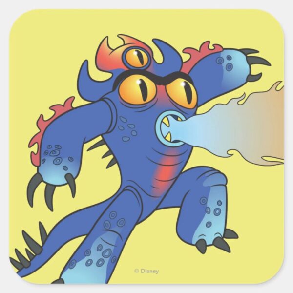 Fred_Flamethrowers_Square_Sticker_1 Fred Flamethrowers Square Sticker