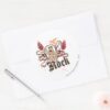 Fred Flintstone Rock Classic Round Sticker