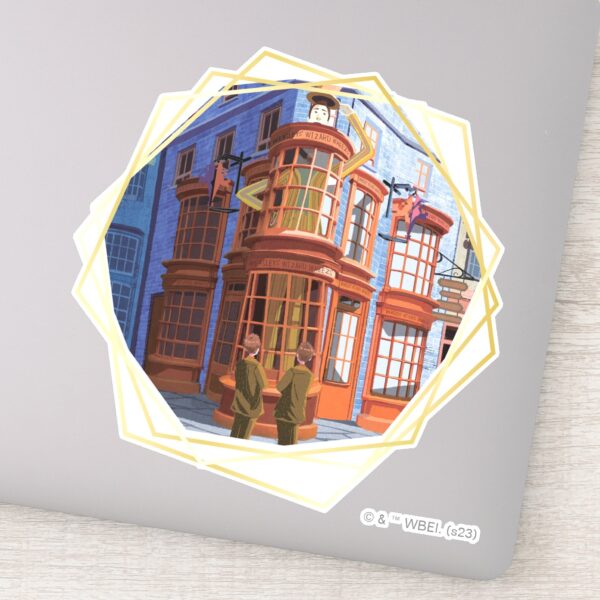Fred_and_George_at_Weasley's_Wizard_Wheezes_Sticker_1 Fred And George At Weasleys Wizard Wheezes Sticker