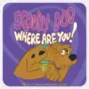 Frightened_Scooby-Doo_Square_Sticker_1 Frightened Scooby Doo Square Sticker