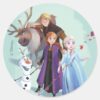 Frozen_2__Anna,_Elsa_&_Friends___Change_Classic_Round_Sticker_1 Frozen 2 Anna Elsa Friends Change Classic Round Sticker