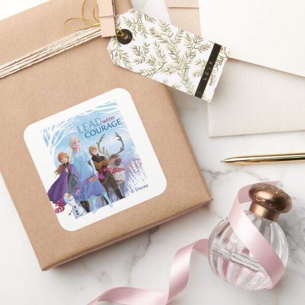 Frozen_2__Anna,_Elsa,_&_Friends___Courage_Square_Sticker_5 Frozen 2 Anna Elsa Friends Courage Square Sticker