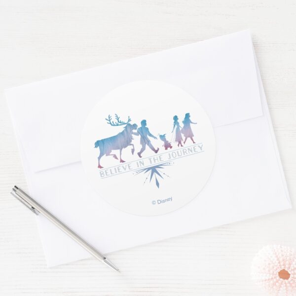 Frozen_2__Anna,_Elsa_&_Friends___The_Journey_Classic_Round_Sticker_3 Frozen 2 Anna Elsa Friends The Journey Classic Round Sticker